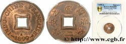 FRENCH INDOCHINA 1 Sapèque (2/1000 de Piastre) 1899 Paris