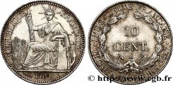 FRANZÖSISCHE-INDOCHINA 10 Centièmes 1910 Paris