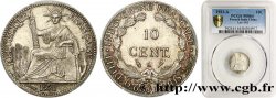 INDOCHINA 10 Centièmes 1921 Paris