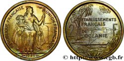 POLYNÉSIE FRANÇAISE - Océanie française Essai de 2 Francs Établissements français de l’Océanie 1949 Paris