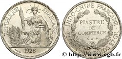 FRENCH INDOCHINA 1 Piastre de Commerce 1928 Paris AU