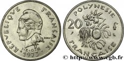 FRANZÖSISCHE-POLYNESIEN 20 Francs I.E.O.M Marianne 1973 Paris