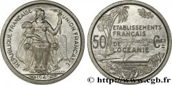 POLINESIA FRANCESE - Oceania Francese 50 Centimes Établissements Français de l’Océanie 1949 Paris