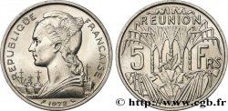 ISLA DE LA REUNIóN 5 Francs Marianne / canne à sucre 1972 Paris
