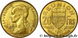 ISLA DE LA REUNIóN 20 Francs Marianne / armes 1972 Paris