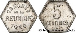 REUNION - Third Republic 5 Centimes 1920