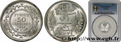 TUNESIEN - Französische Protektorate  50 Centimes AH1335 1916 Paris ST66 PCGS