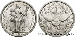 NOUVELLE CALÉDONIE 1 Franc Union Française 1949 Paris SPL