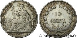 FRENCH INDOCHINA 10 Centièmes 1902 Paris