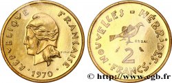 NUOVO EBRIDI (VANUATU dopo1980) Essai de 2 Francs 1970 Paris