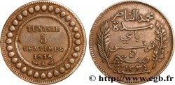 TUNISIA - French protectorate 5 Centimes AH1334 1916 Paris