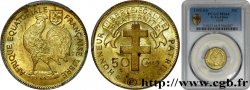 AFRICA ECUATORIAL FRANCESA - Fuerzas Francesas Libras 50 Centimes 1942 Prétoria