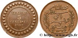 TUNISIA - Protettorato Francese 5 Centimes AH1325 1907 Paris