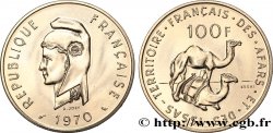 DJIBUTI - French Territory of the Afars and Issas  Essai de 100 Francs Marianne / dromadaires 1970 Paris