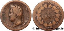 FRENCH COLONIES - Louis-Philippe for Guadeloupe 5 Centimes Louis Philippe Ier 1839 Paris - A