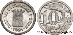 ALGÉRIE 10 Centimes Chambre de Commerce d’Oran 1921