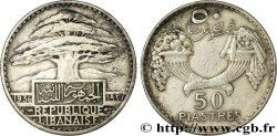 LIBANO 50 Piastres 1936 Paris
