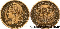 CAMERUN - Mandato Francese 50 Centimes 1926 Paris