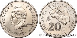 NEW CALEDONIA 20 Francs 1970 Paris