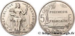 POLYNÉSIE FRANÇAISE 5 Francs I.E.O.M. 1982 Paris