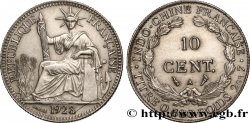FRANZÖSISCHE-INDOCHINA 10 Centièmes 1923 Paris