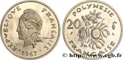 POLINESIA FRANCESA Essai de 20 Francs Marianne 1967 Paris