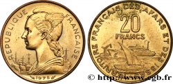 DJIBOUTI - Territoire français des AFARS et des ISSAS 20 Francs Marianne / port 1975 PARIS SPL