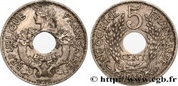 FRANZÖSISCHE-INDOCHINA 5 Centièmes 1939 Paris