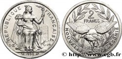 NOUVELLE CALÉDONIE 2 Francs I.E.O.M. 1990 Paris