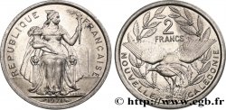 NEW CALEDONIA 2 Francs 1971 Paris