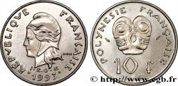 POLYNÉSIE FRANÇAISE 10 Francs I.E.O.M. 1993 Paris