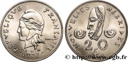 NOUVELLES HÉBRIDES (VANUATU depuis 1980) 20 Francs 1977 Paris