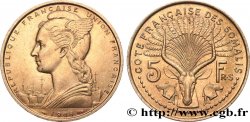 FRENCH SOMALILAND Essai de 5 Francs 1948 Paris