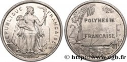 POLYNÉSIE FRANÇAISE 2 Francs I.E.O.M. 1975 Paris