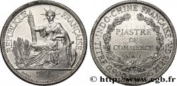 INDOCHINE FRANÇAISE 1 Piastre de Commerce 1895 Paris