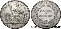 INDOCHINE FRANÇAISE 1 Piastre de Commerce 1921 San Francisco TTB