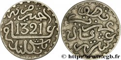 MOROCCO 1/2 Dirham Abdul Aziz I an 1321 1903 Londres