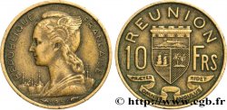 ÎLE DE LA RÉUNION 10 Francs 1955 Paris