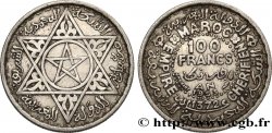 MAROC - PROTECTORAT FRANÇAIS 100 Francs AH 1372 1953 Paris TTB