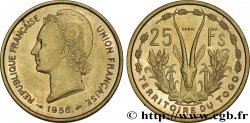 TOGO - UNION FRANÇAISE Essai de 25 Francs 1956 Paris