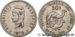 DJIBOUTI - Territoire français des AFARS et des ISSAS 50 Francs 1970 Paris