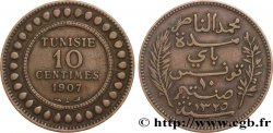 TUNISIA - Protettorato Francese 10 Centimes AH1325 1907 Paris