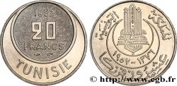 TUNISIE - PROTECTORAT FRANÇAIS 20 Francs AH1376 1957 Paris