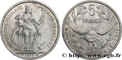 NEW CALEDONIA 5 Francs Union Française 1952 Paris