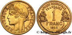 AFRICA FRANCESA DEL OESTE 1 Franc Morlon 1944 Londres