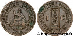 FRENCH INDOCHINA 1 Centième 1886 Paris