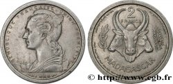 MADAGASKAR - FRANZÖSISCHE UNION 2 Francs 1948 Paris