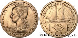 SAINT-PIERRE UND MIQUELON 1 Franc ESSAI 1948 Paris