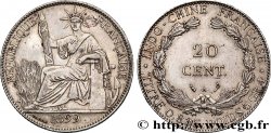 INDOCHINE FRANÇAISE 20 Centièmes 1899 Paris