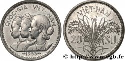 VIET-NAM (avant 1954) Piéfort de 20 Su (20/100 de Piastre) 1953 Paris